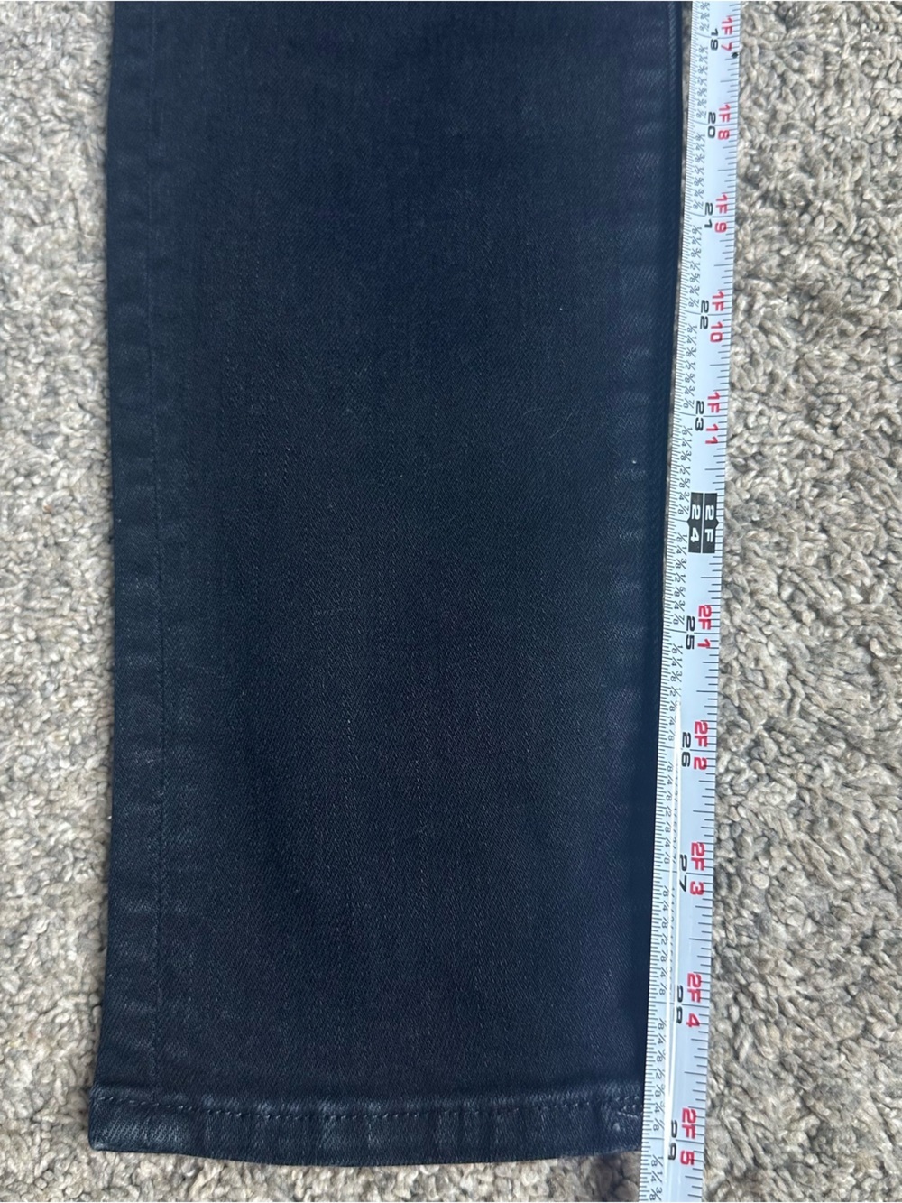 MOTHER Denim High Waisted Looker 28 6 Coffee, Tea or Me skinny dark designer - Picture 11 of 14